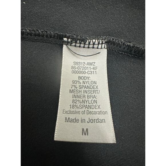 Champion Premium Black Duo-Dry Stretch Fitted Athletic tank top Women’s Medium - Picture 5 of 7